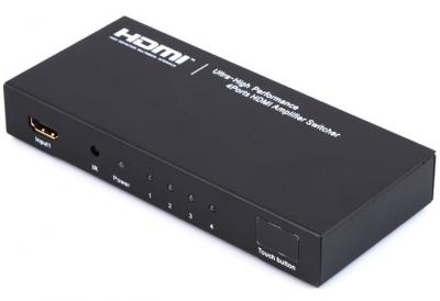 HDMI 四进一出切换器 4进1出 高清视频切换器1080p 3D